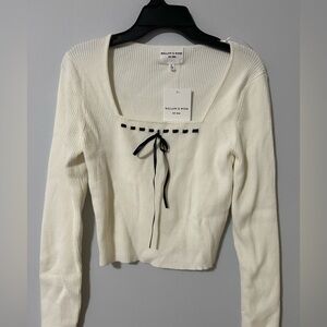 Willow & Wind Women's White Sweater